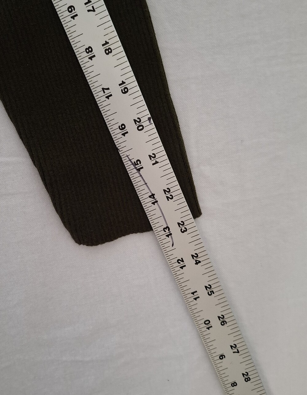 VTG Lauren Ralph Lauren Sweater Women's Turtleneck Ribbed Dark Olive Green XL - Picture 9 of 9